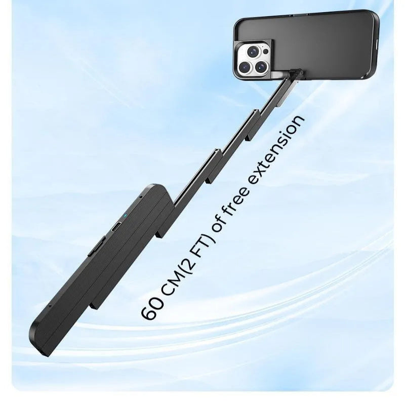 INSTIK™ 3-in-1 Phone Case | Selfie Stick, Stand & Cover