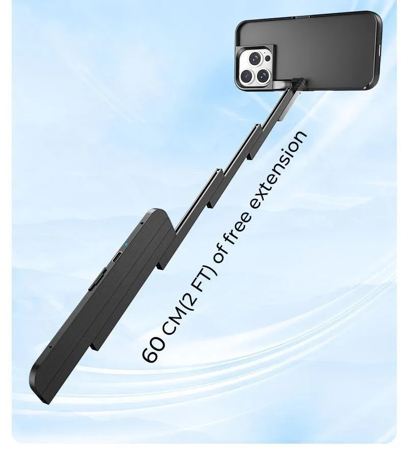 INSTIK™ 3-in-1 Phone Case | Selfie Stick, Stand & Cover